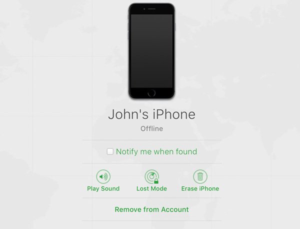 remove from icloud account