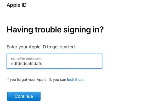 iforgot apple