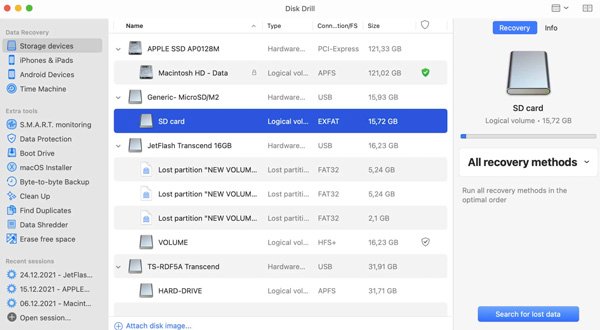 disk drill sd card recovery