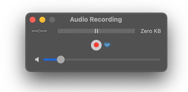 enregistrer de l'audio sur mac