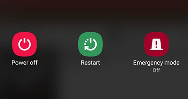 restart android