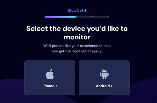 select the device